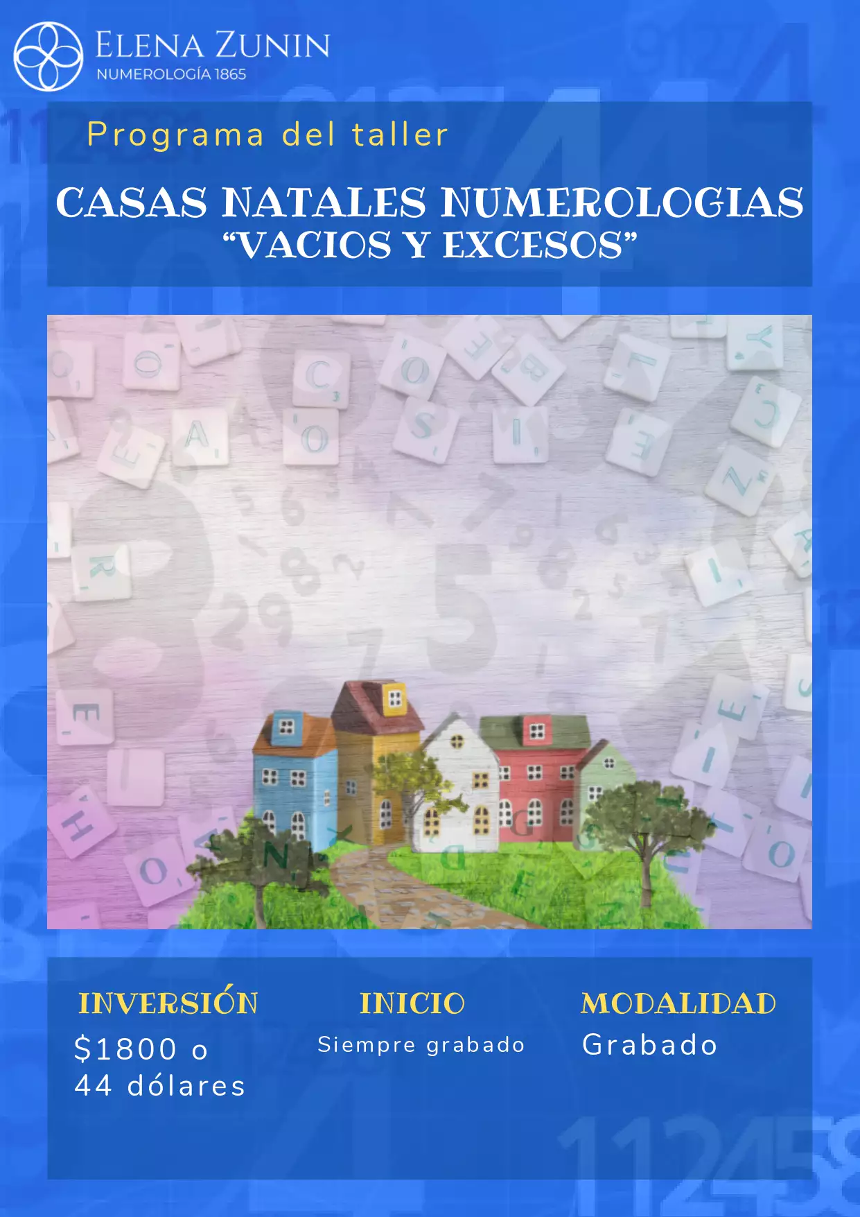 casas natales numerologia